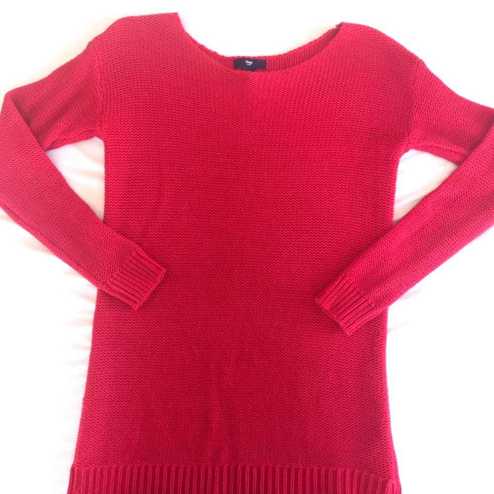 Women’s Red Gap Sweater